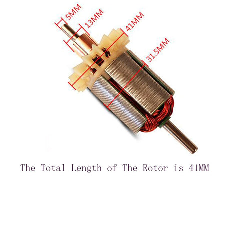 priaolker 895 12V-24V 11000RPM Ball Bearing Motor High Torque High Power High Speed Motor DC for RC Boat Toy Model DIY