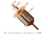 priaolker 895 12V-24V 11000RPM Ball Bearing Motor High Torque High Power High Speed Motor DC for RC Boat Toy Model DIY