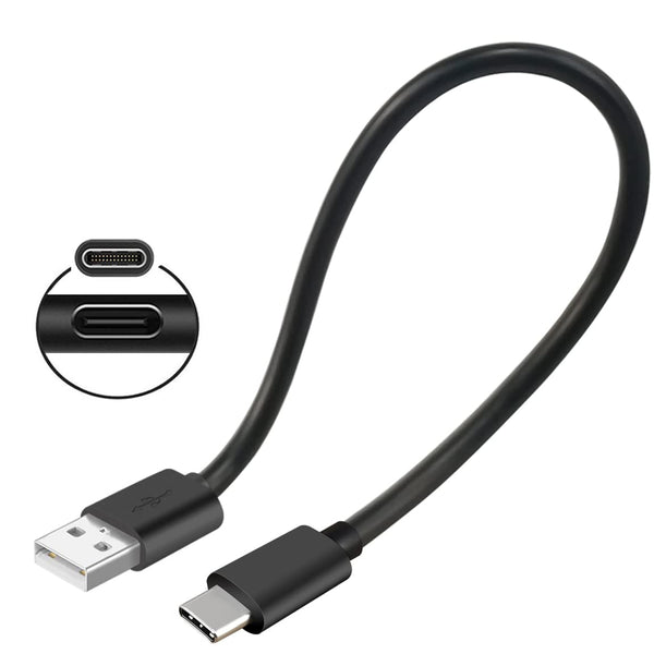 1ft Short USB C Cable, 3A Fast USBC Charging Station Cord for Samsung Galaxy S10 S9 S8 S20 S23 S22 S21 Plus, Moto Z Z3,