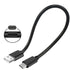 1ft Short USB C Cable, 3A Fast USBC Charging Station Cord for Samsung Galaxy S10 S9 S8 S20 S23 S22 S21 Plus, Moto Z Z3,