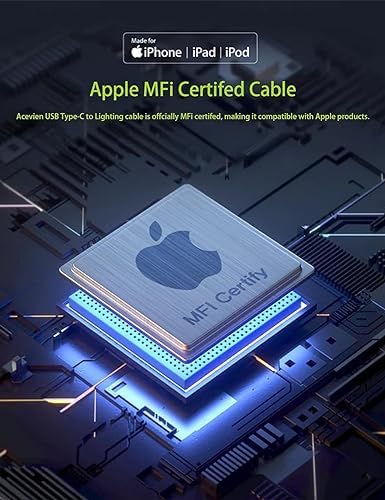 Short USB C to Lightning Cable 6 Inch, 3 Pack 0.5 Foot Fast Charging Braided Cord for iPhone 14 13 12 11 Pro Max