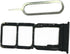 zhxchzhi Y33S 4G Y33T 2022 Dual SIM Card Tray SD Card Tray Holder Slot+pin Compatible with vivo / Parts Black