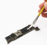 Metal Spudger Pry Tool with IC Chip Repair Tools, Thin Blade CPU Remover, 19 Pieces Pry Tools for Electronics