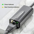 USB Ethernet Adapter, USB 2.0 to 10/100 Ethernet LAN Network Adapter for MacBook, Surface Pro, Compatible with Windows