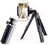 ThtRht 2 Pack 1/4 Inch Mini Phone Tripod Extendable Mini Camera Tripod with Phone Clip Screw Portable Selfie Stick
