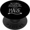 Nothing Scares Me I Ride A Mare PopSockets Swappable PopGrip for Barrel Racing Cowgirl