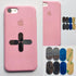 SALEX 32 0.4" 0.8" 3M Set 32 Pack Mini Metal Plates for Magnetic Mount, Wall, Phone Holder, Case, Magnet, Crafts, DIY.
