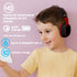 MIDOLA Kids Headphones Bluetooth 5.3, Wireless 60H Play Time, Volume Limited Over Ear Headset for Travel