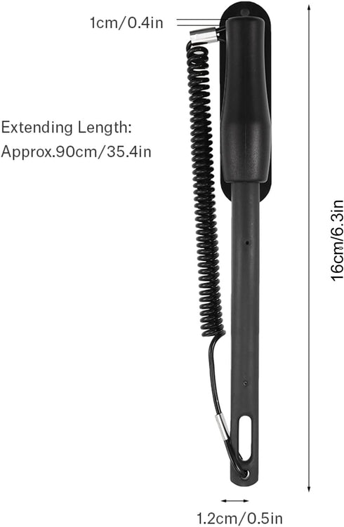 Stylus Touch Pen, Professional Universal Stylus with Spring Rope Resistance for Capacitive Touch Screen Navigation