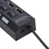 7-Port USB Hub, Black with ON/Off Switch