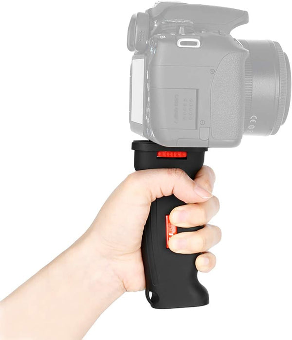 Handheld Grip 1/4" Screw for Camera Stabilizer, Compatible with DJI OSMO 360/OSMO Pocket 3/Insta 360 x 5/Sony/Nikon/Fuji