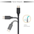 Type-C to DC Power Cable - 3ft USB-C Plug to DC 5.5 x 2.1mm Male Charging Cable for 9 Volts Device