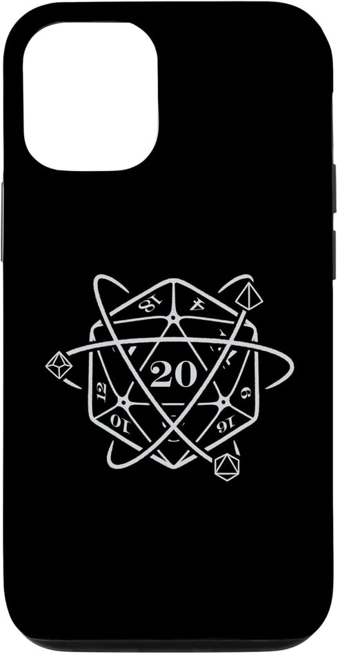 iPhone 13 Pro Case: Roleplaying Games TTRPG D20 Dice for Men, Women, Kids