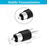 RCA Male to Male Coupler - 10-Pack, Dual Male Connector RCA M-M Adapter, Nickel Plated