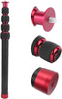 VBESTLIFE 33.5-108cm/13.2-42.5in, 1/4 Aluminum Alloy Monopod, Universal Screw Tripod Extension Rod