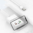 Charging Stand for iPhone 15 Pro, USB Hub 4Port 5FT with Phone Holder, Compatible with iPhone 15/14/13/12/11