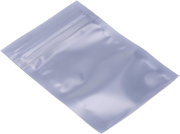 Antistatic Pouch, 100Pcs/set 6x9cm Resealable Ziplock Pouch for Electronic Accessories