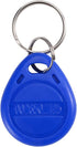 RFID ID Card Keyfob for Door Access Control, Proximity 125KHz Read Only Keychain ID Cards, Pack of 50pcs
