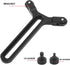 Y Bracket with Double Wheels, Frame Lens Support System with 1/4in Slide Screw for DJI Ronin S SC Stabilizer