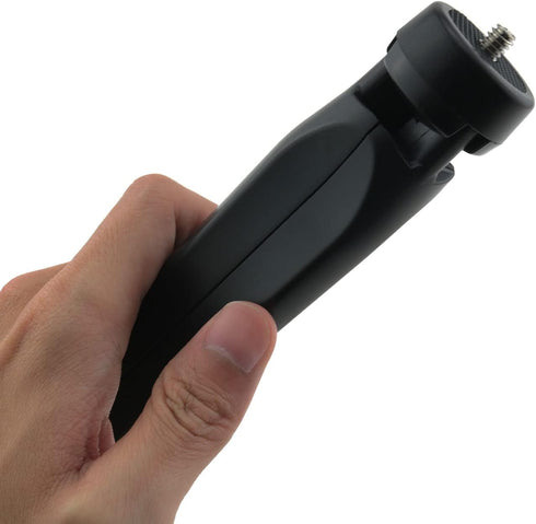 Metal Mini Tripod, Mini Desktop Tripod Selfie Stick, Camera Live Stand with Added Weight Design for Stability