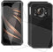 2 Pack Cover for Oukitel WP21 (6.78") Soft Silicone TPU Black Phone Protective Cases + 9H Hardness HD Tempered Glass