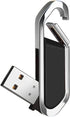 64GB USB Flash Drive - Portable Metal Thumb Drive with Keychain, USB 2.0 Memory Stick for External Data Storage
