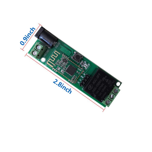 DSD TECH 12V Bluetooth Relay Module for Remote Control Switch Compatible with iPhone and Android 4.3