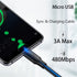 USB-A to Micro USB Charging Cable, 480Mbps Transfer Speed, USB 2.0 Fast Charger Cord 3.3Ft for Samsung LG Sony Android
