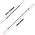 Plastic Elastic Tether Lanyard for Touch Pens, Retractable Anti-Lose Tablet Pens, Pack of 4 (8.66-inch, Black)