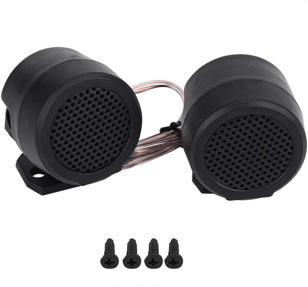 Health Gear 12V Car Speakers, Small Exterior Loudspeaker, 1 Pair 500W Tweeters for Automobile