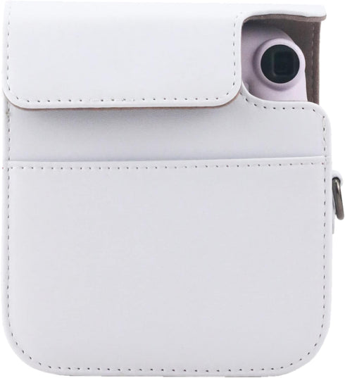 Frankmate Protective Case for Fujifilm Instax Mini 12 Instant Film Camera with Adjustable Strap and Accessory Pocket