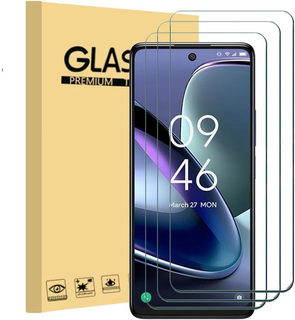 3 Pack Screen Protector for TCL 50 XL 5G, Compatible with TCL 50 XL 5G T702W, 9H Hardness, Anti-fingerprint