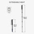 Koolehaoda 64-inch Aluminium Camera Monopod Unipod