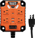 Klein Tools 29601 Magnetic Power Strip with Surge Protector, 4 Outlets, 3 USB Ports, 5-Foot Cord
