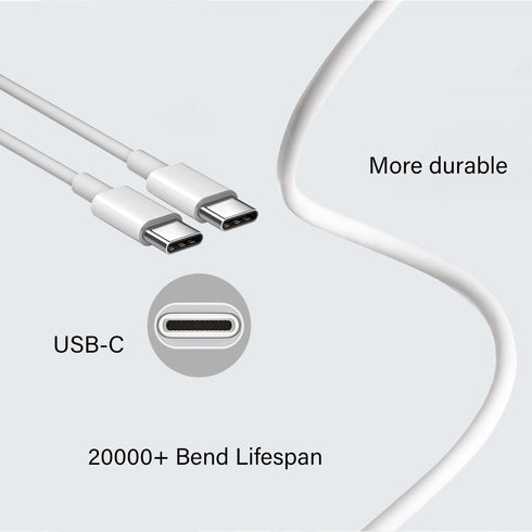iPad Pro Charger Cable, USB-C to USB-C Fast Charging Cord 3.3Ft for iPad Pro 11-inch and 12.9-inch Models