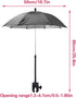 SnowTing 20 Inch Umbrella Chair Clamp for Cameras, Flexible Adjustable Gooseneck Camera Rain Cover, Tripod Sun Shade