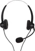 3.5mm Wired Stereo Call Center Headset, On Ear with Noise Cancelling Microphone for Home Office