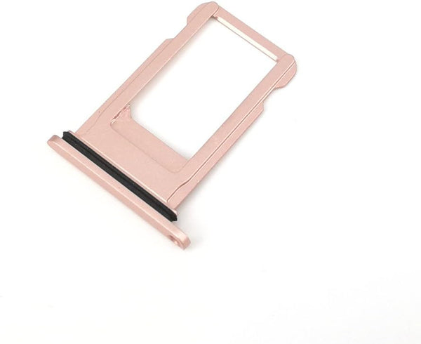SIM Card Tray Holder with Rubber Waterproof Ring Replacement for iPhone 8 Plus (5.5 inch), Rose Gold