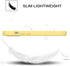 BENTOBEN Soft Silicone Gel Rubber Bumper Case for iPhone 13 Pro 6.1", Shockproof Protective Cover, Yellow