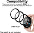3D Screen Protector Compatible with Parsonver SR1 1.32” Round Smart Watch, 3-PACK