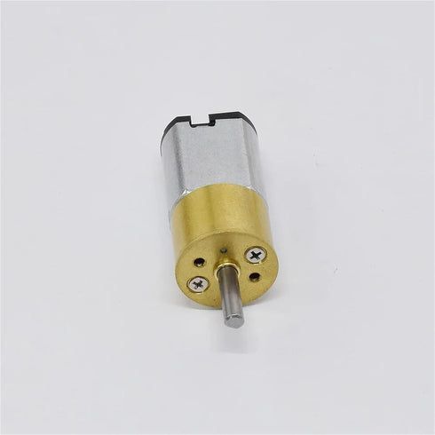 GGGMVGVFL 16mm 5V-12V 28RPM 030 Mini Gear Motor DC Slow Speed Full Metal Gearbox Large Torque Micro Reduction Motor