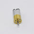 GGGMVGVFL 16mm 5V-12V 28RPM 030 Mini Gear Motor DC Slow Speed Full Metal Gearbox Large Torque Micro Reduction Motor