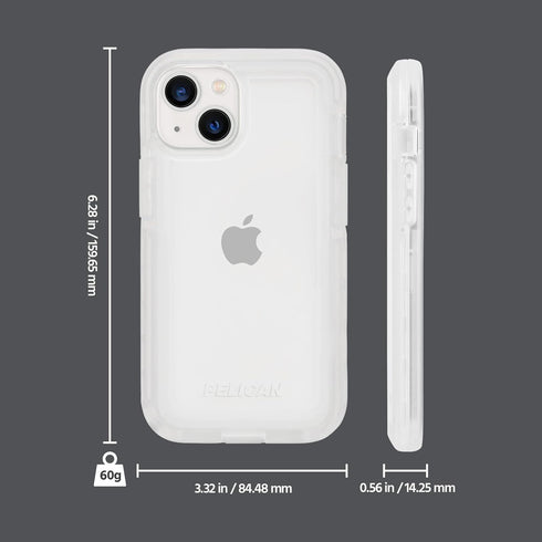 Pelican Marine Active Series Water-Resistant Case Cover for iPhone 13, Dust and Splash Proof, 18ft Drop Protection, 6.1