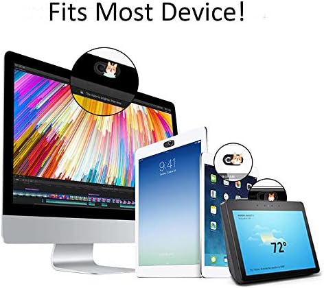 IMNEXT2U 3 Pack Laptop Camera Cover Slide Ultra Thin Slide Computer Webcam Covers for Echo Show, iPhone, iPad, Tablet