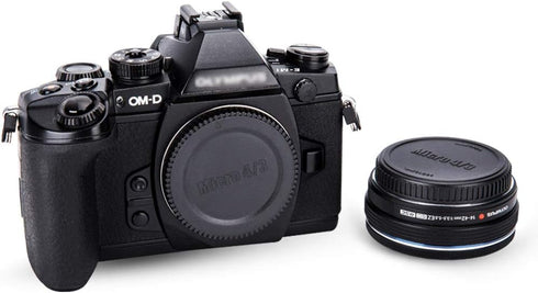 Camera Rear Lens Cap & Body Cap Cover for Olympus OM-5 OM-1 E-M10 Mark IV III E-M5 Mark III II E-M1 Mark III II E-PL9