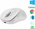 Wireless Bluetooth Mouse - Rechargeable, 4 Way Scrolling, 4 Level 3200 DPI, Quiet Click, 3 Devices for Windows, Linux,
