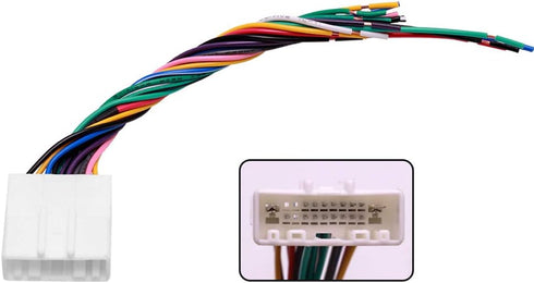 20-pin Subaru/2007-2019 70-7552 Headunit/Radio Wiring Harness with Steering Wheel Switch Wires Compatible with Nissan |