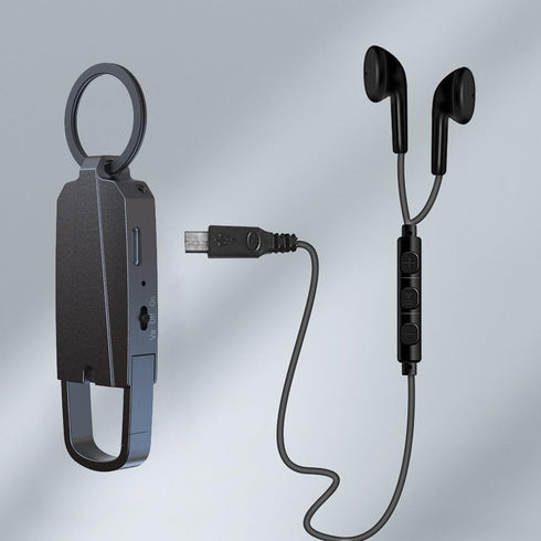 LIMU 32GB KL160 Digital Voice Recorder Compact USB-C Recording Device with Built-in Microphone for Lectures, Interviews
