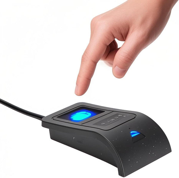 ZJchao USB Fingerprint Reader Scanner, Mini Key Reader and Attendance Machine for with