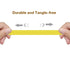 3FT Upgrade UE Boom Fast Charging Cable Replacement Charger Cord for Logitech UE Boom Series, Flat Yellow